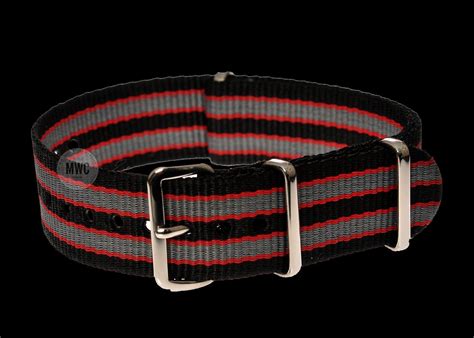 red and black nato strap.